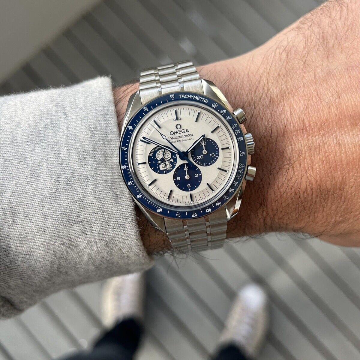 Omega Speedmaster - Silver Snoopy